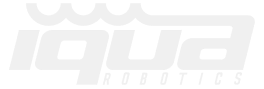IQUA Robotics logo white